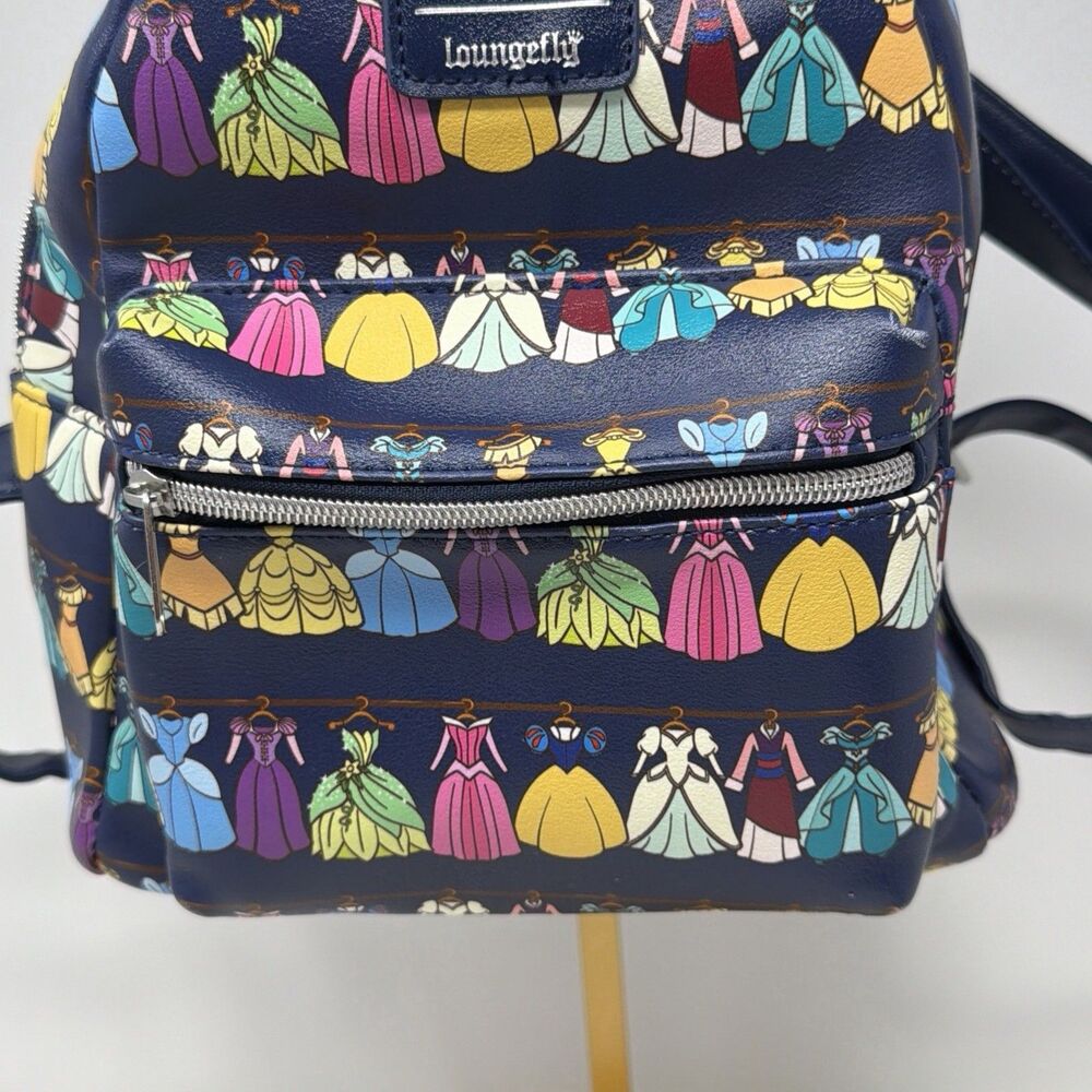 Loungefly Disney Princess Dress Wardrobe Backpack Wallet STORE MODEL - Picture 5 of 13